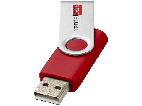 USB-флешка на 32 Гб Rotate Basic, красный - рис 4.