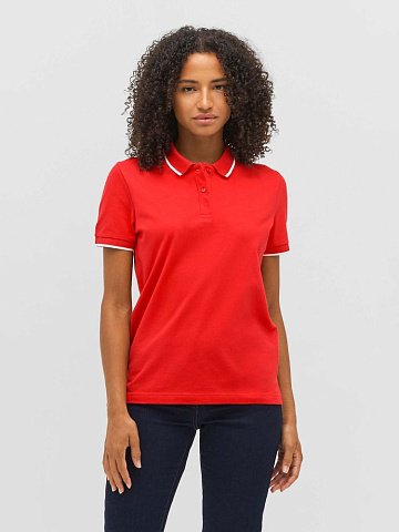 Рубашка поло унисекс Palermo, черная с белым - рис 7.