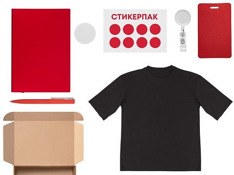 Welcome pack Simple kit, красный - рис 2.