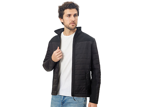 Куртка утепленная Racer мужская, черный - рис 2.