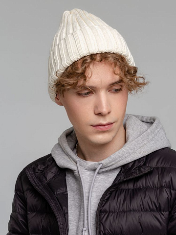 Шапка Norfold, белая (молочная) - рис 5.