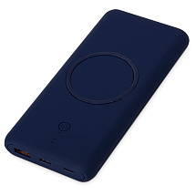 Внешний беспроводной аккумулятор c QC/PD Reload, 10000 mAh, темно-синий