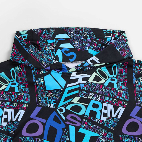 Худи унисекс Morfiss с полной запечаткой на заказ - рис 5.