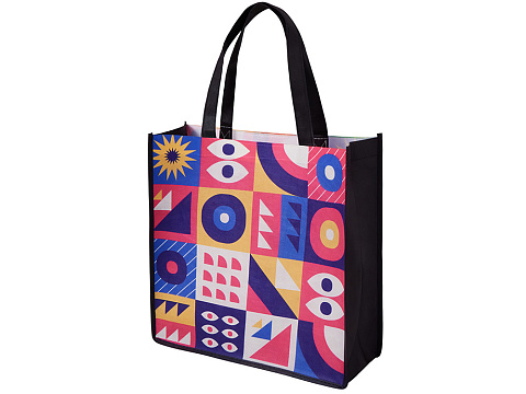 Сумка для шопинга с донной складкой и ручкой из нетканого PET материала - рис 3.