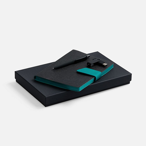 Набор Boom Memory, черный с бирюзовым - рис 2.