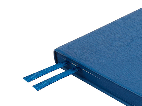 Ежедневник А5 датированный Megapolis Nappa на 2026, синий - рис 5.