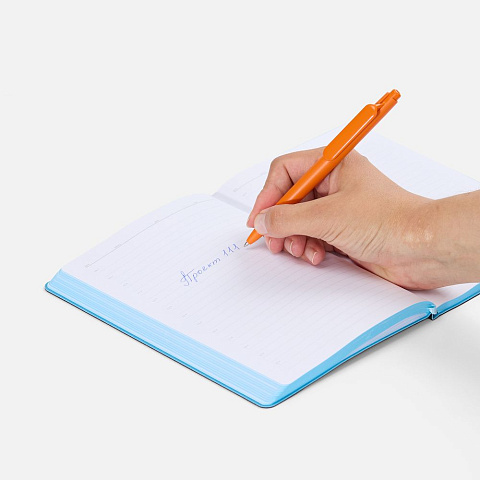 Ручка шариковая Prodir DS11 PMP, оранжевая - рис 7.