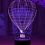 3D светильник Воздушный шар - миниатюра - рис 2.