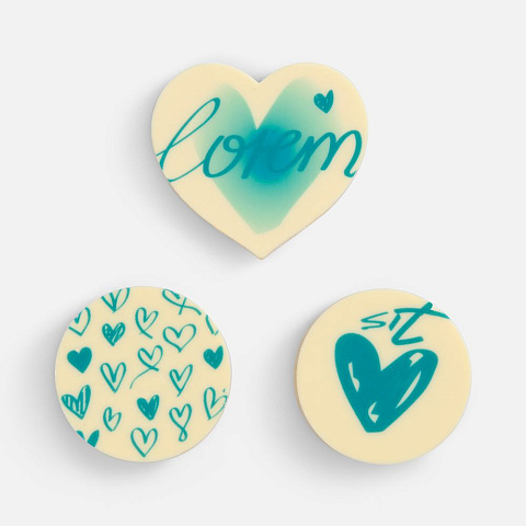 Набор из 3 печений Dream White - рис 4.