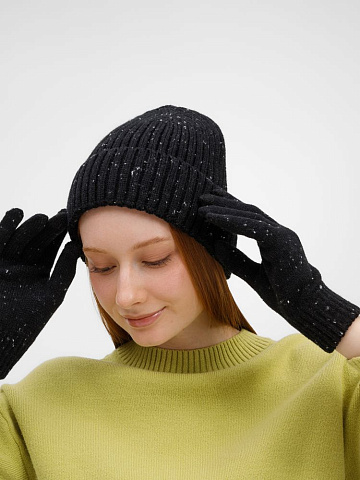 Перчатки сенсорные Spotti Senso, черные - рис 5.