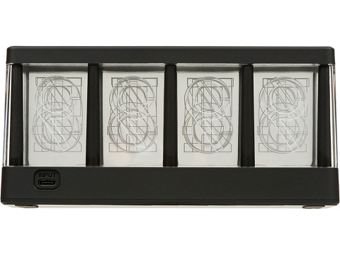 Часы с беспроводной зарядкой Cyber, 10 Вт (Р) - рис 7.