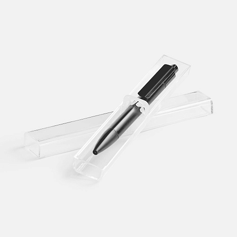 Ручка шариковая Prodir DS4 PMM-P в футляре, черная - рис 2.