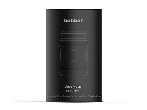 Термос для еды, вакуумный, бытовой, тм "bobber". Объем 0.7 литра. Артикул Jerrycan-700 Glossy - рис 6.