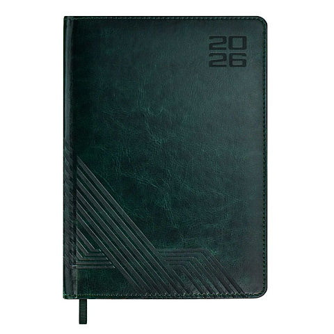 Ежедневник Faro, датированный, темно-зеленый - рис 2.