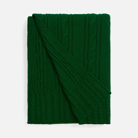 Плед Remitti, глубокий зеленый - рис 2.