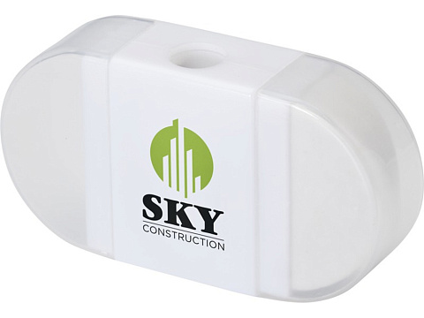 Velvi точилка для карандашей с ластиком - Белый - рис 4.