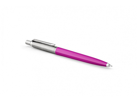 Шариковая ручка Parker Jotter, цвет MAGENTA, цвет чернил синий, толщина линии M , в подарочной коробке - рис 4.