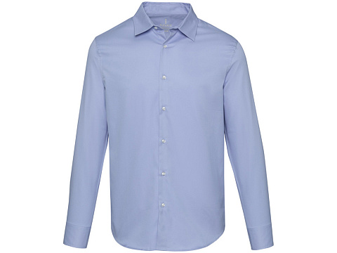 Citrine мужская рубашка из твила - Светло-синий - рис 2.