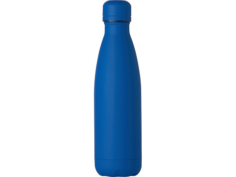 Вакуумная термобутылка Vacuum bottle C1, soft touch, 500 мл, синий классический - рис 2.