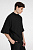 Футболка оверсайз унисекс T9, черная - миниатюра - рис 3.
