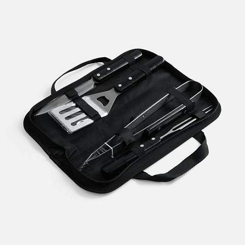 Набор для барбекю Friti, черный - рис 3.