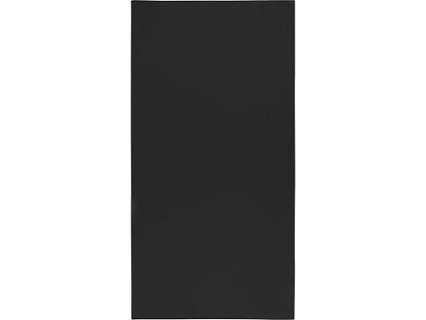Lucas спортивное полотенце из переработанного полиэстера 50х100 см - сплошной черный - рис 3.