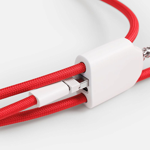 Кабель-ланьярд energyFlex Pro, красный - рис 4.