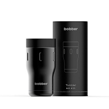 Термос питьевой, вакуумный, бытовой, тм "bobber". Объем 0,35 литра. Артикул Tumbler-350 Black Coffee