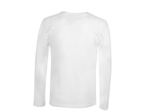 Лонгслив Porto мужской, белый - рис 8.