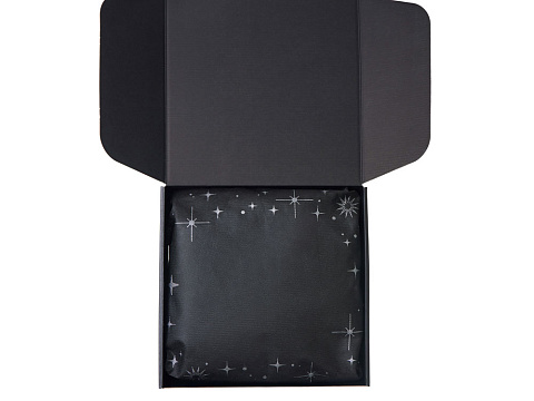 Подарочный набор с варежками, шарфом и термосом, серый - рис 3.