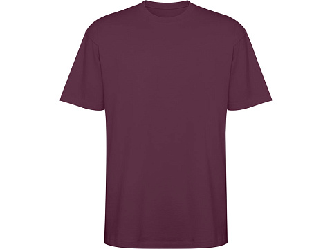 Футболка оверсайз Bull унисекс, сливовый