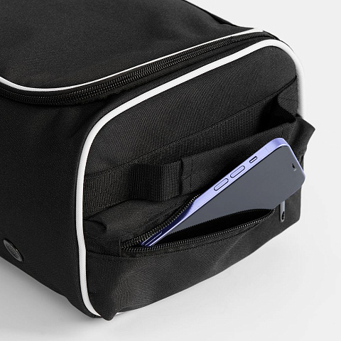 Сумка для обуви Equipex, черная с белым - рис 7.