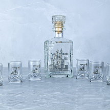 Набор со штофом НЕФТЯНОЙ