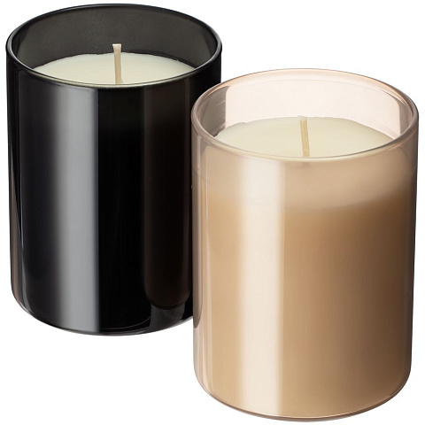 Ароматическая свеча Flikka, сандал и амбра, черная - рис 7.