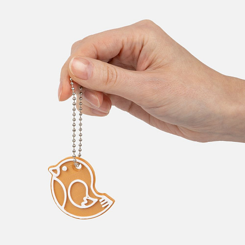 Мини-подвеска «Пряник», птичка - рис 3.