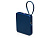 Внешний аккумулятор со встроенным кабелем USB-C Дэнси, 5000 мАч, темно-синий - миниатюра