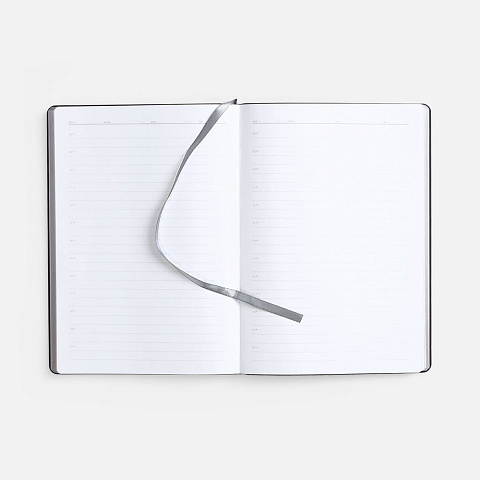 Ежедневник Nebraska Flex, недатированный, ver. 2, серебристый - рис 10.