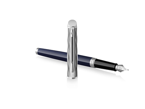 Перьевая ручка Waterman Hemisphere22 SE Deluxe Blue CT, перо: F, цвет: Blue, в подарочной упаковке - рис 3.