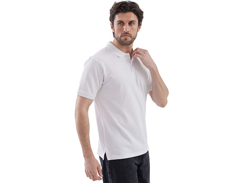 Рубашка поло Dubai мужская, белый - рис 2.