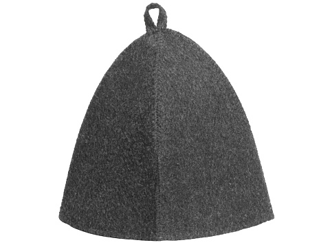 Банный набор из шапки и рукавицы Renew, серый - рис 3.