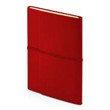 Ежедневник недатированный А5 Valencia, красный