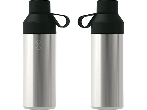 Бутылка для воды Ocean Bottle Lite объемом 620 мл, сплошной черный - рис 3.