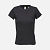 Футболка женская Sara, черная - миниатюра - рис 2.