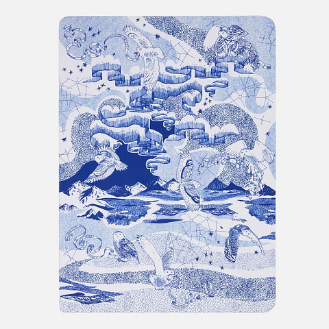 Флисовый плед «Чудеса прилетели» - рис 2.