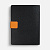 Ежедневник Boom, недатированный, черный с оранжевым - миниатюра - рис 4.