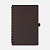 Блокнот Coffeist, коричневый - миниатюра