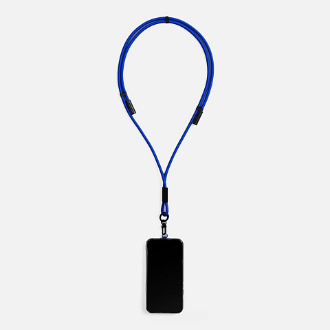 Кабель-ланьярд energyFlex Power Delivery 60 Вт, темно-синий - рис 3.