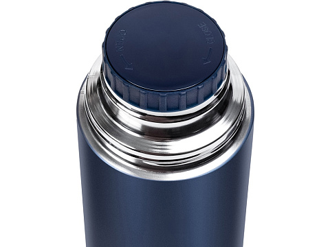 Термос Relaxika 101 (1 литр), темно-синий (без лого) - рис 4.