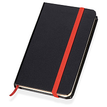 Блокнот Имлес, черный/красный