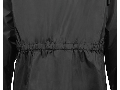 Дождевик Parka унисекс, черный - рис 8.